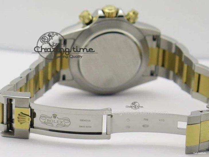 JF SS 116523 Gray On Best Bracelet A7750 YG Edition SS YG Dial Daytona 0312